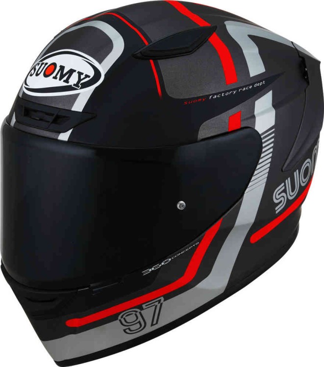 Мотошлем интеграл Suomy Track-1 Ninety Seven 2023