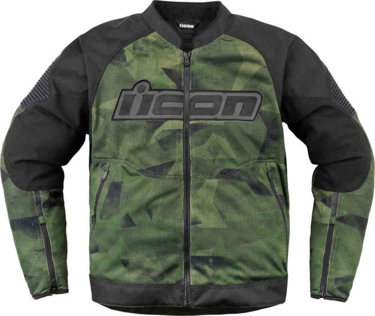 Мотокуртка текстильная мужская Icon Overlord3 Mesh Camo
