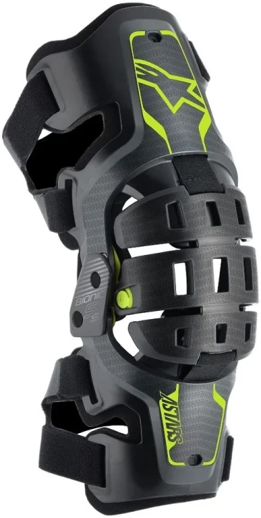 Мотоэкипировка для мотокросса и эндуро Alpinestars Bionic 5S Черный/Красный 6540520-13-OS