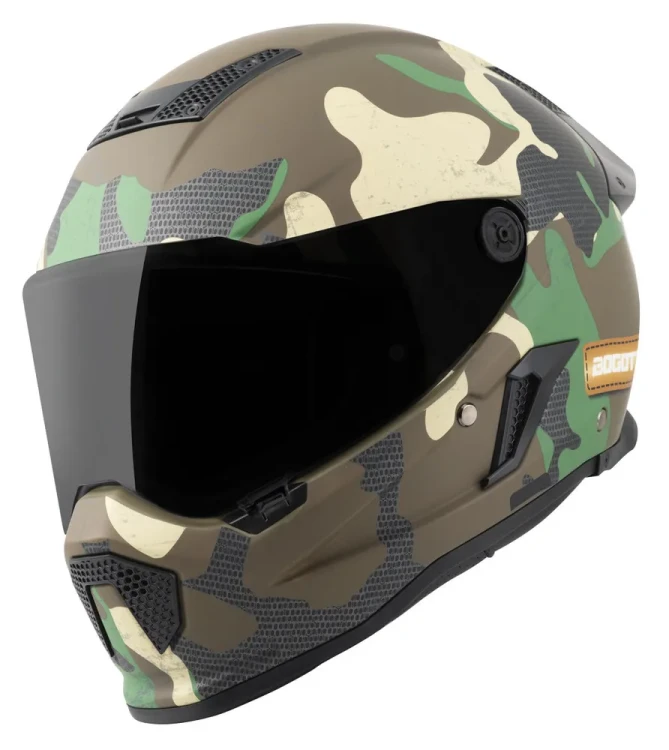 Мотошлем интеграл Bogotto Rapto Camo
