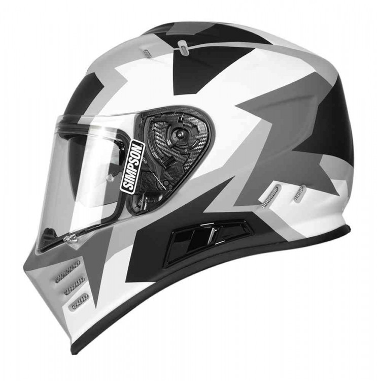 Мотошлем интеграл Simpson Venom Have Blue  18402-XS-183