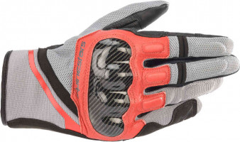 Мотоперчатки для города, спорта и туринга Alpinestars Chrome Серый/Черный/Красный 3568721-9203-XXL