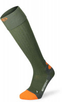 термобелье - носки Lenz Heat Sock 4.1 Toe Cap Оливковый/Оранжевый 1065-21