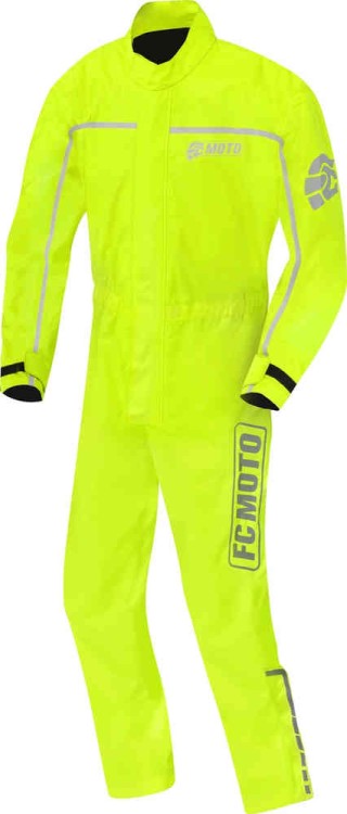 мотодождевик слитный FC-Moto Rain Желтый FCM-031-RS-001-70