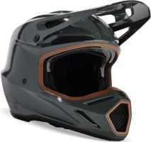Мотошлем для мотокросса и эндуро FOX V3 RS Carbon Solid MIPS