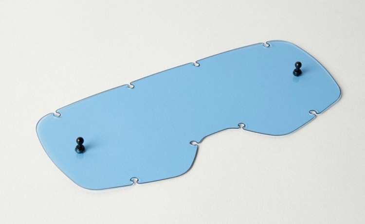 FOX Airspace/Main MX20 Lexan Синий 25372-002-OS