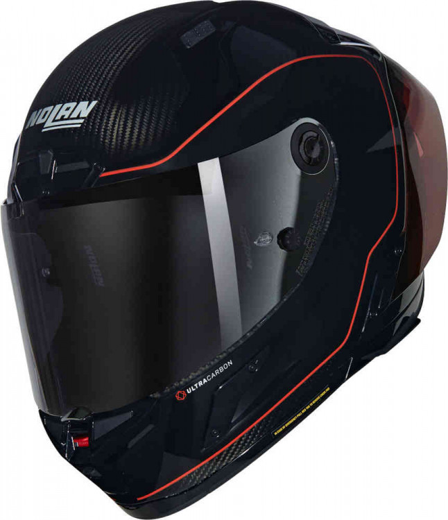 Мотошлем интеграл Nolan X-804 RS Ultra Carbon Asso Di Picche Черный/Красный X840008603429