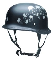 Мотошлем открытый Redbike RK 305 Skull Oldtimer