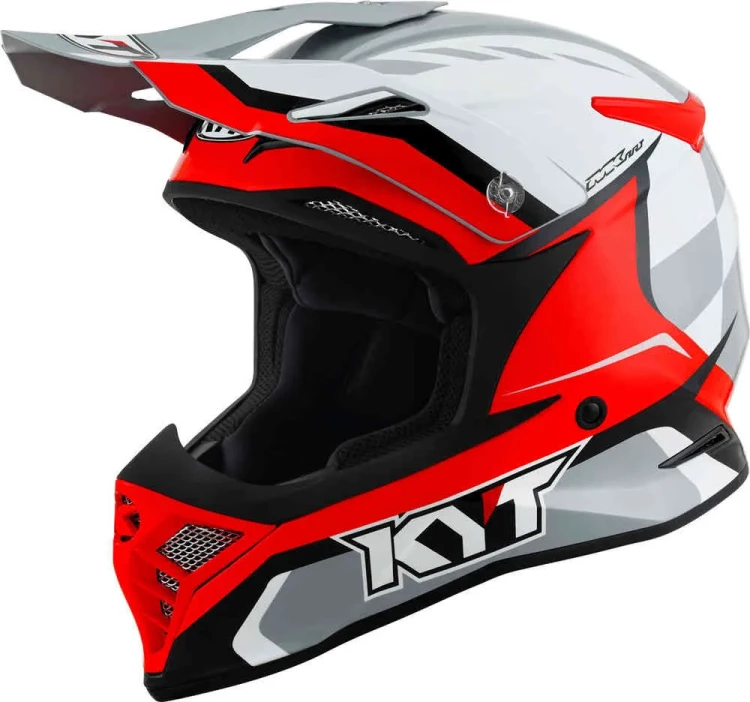 Мотошлем для мотокросса и эндуро KYT Skyhawk Glowing