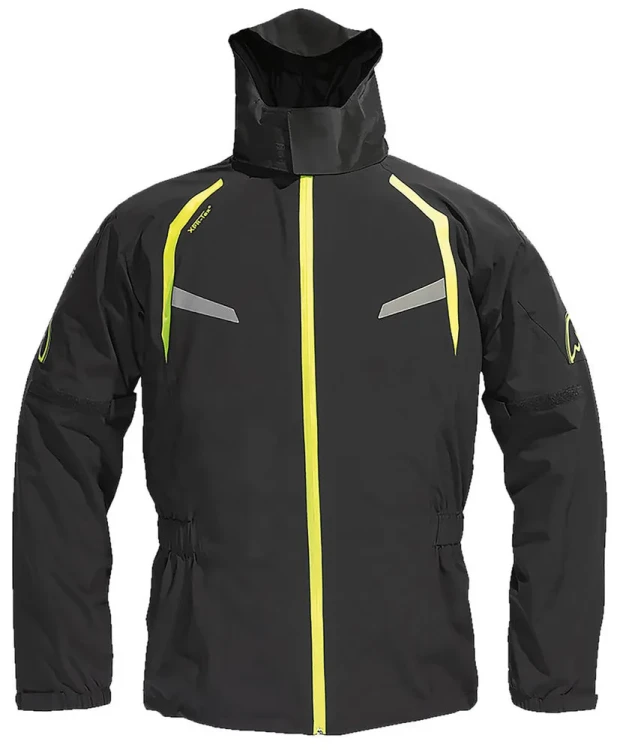 мотодождевик - куртка DANE Byge XPR-Tex Черный/Желтый 53512