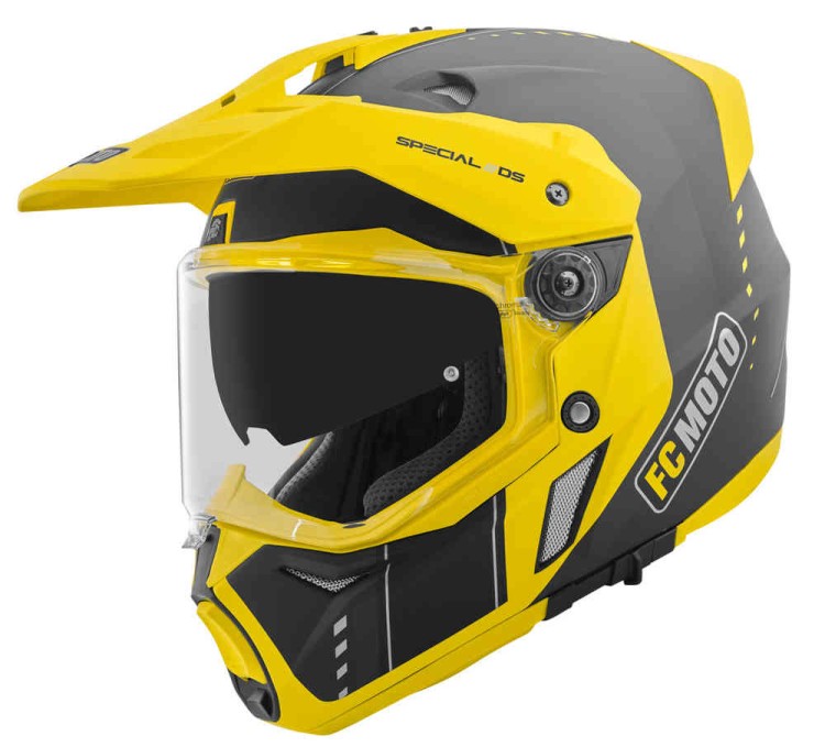 Мотошлем для мотокросса и эндуро FC-Moto Merkur Pro Air