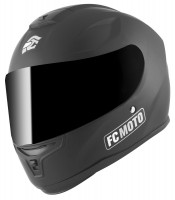 Мотошлем интеграл FC-Moto FF114B Черный матовый FCM-17-MH-034-11-XXL