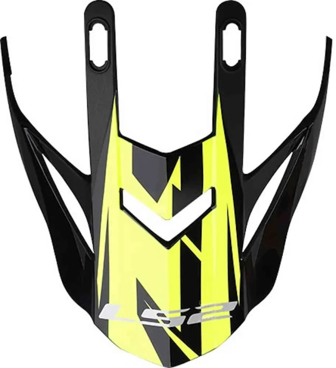 LS2 MX437 Fast Evo Черный/Желтый 800437PEK22
