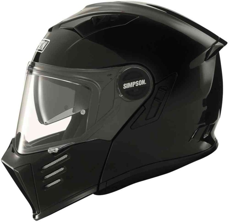 Мотошлем модуляр Simpson Darksome Solid 06
