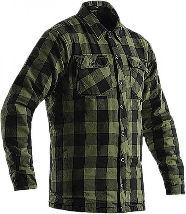 Мотокуртка текстильная мужская RST Lumberjack зелёный 8001229018