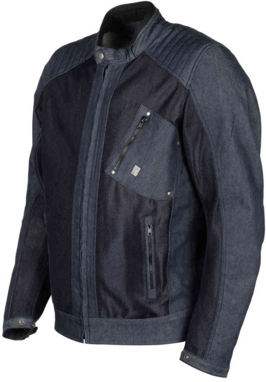 Мотокуртка текстильная мужская Helstons Colt Air Denim