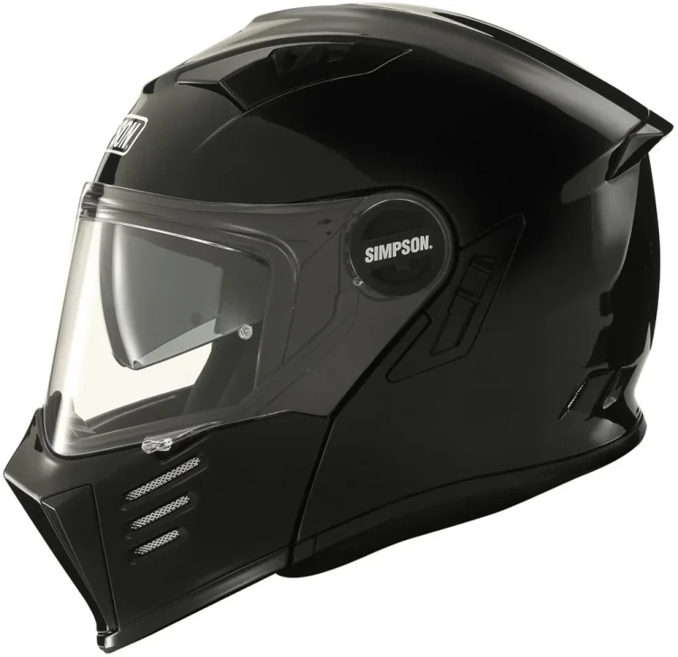 Мотошлем модуляр Simpson Darksome Solid 06