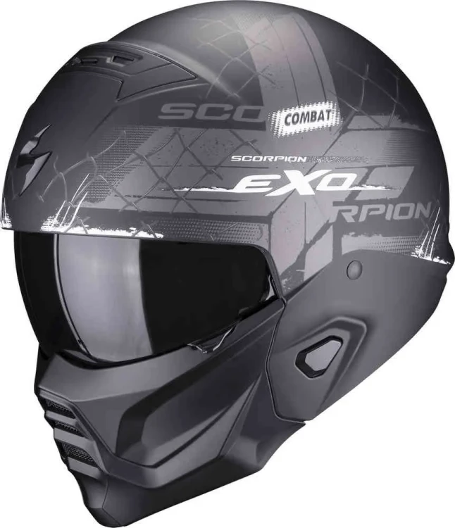 Мотошлем открытый Scorpion EXO-Combat II Xenon