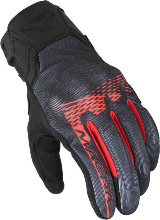 Мотоперчатки для города, спорта и туринга Macna Recon 2.0 Черный/Красный 190-6307-S-130