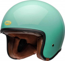 Мотошлем открытый Bell TX-501 Solid Зеленый/Бирюзовый 8008979019