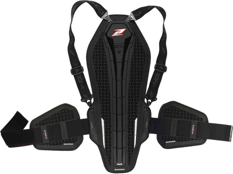 Мотозащита Zandona Hybrid Back Pro RS X8 Черный 1308RSBKUNBK