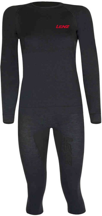 термобелье - костюм женский Lenz Merino 3/4  280-16
