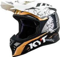 Мотошлем для мотокросса и эндуро KYT Skyhawk Jarvis Signature Edition