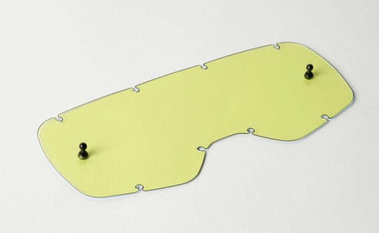 FOX Airspace/Main MX20 Lexan Желтый 25372-005-OS