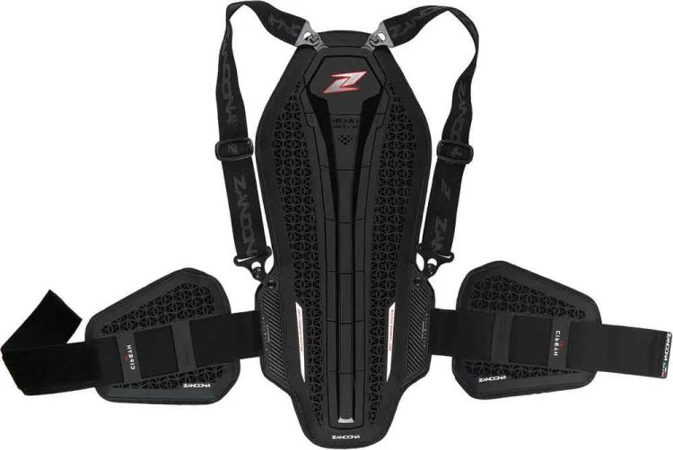 Мотозащита Zandona Hybrid Back Pro RS X7 Черный 1307RSBKUNBK