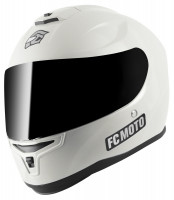 Мотошлем интеграл FC-Moto FF114B Белый FCM-17-MH-034-20-XS