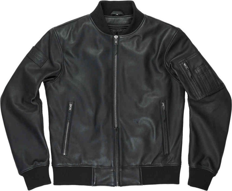 Мотокуртка кожаная мужская Pando Moto Falcon Aviator