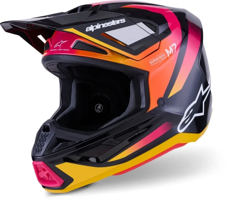 Мотошлем для мотокросса и эндуро Alpinestars S-M7 Rise