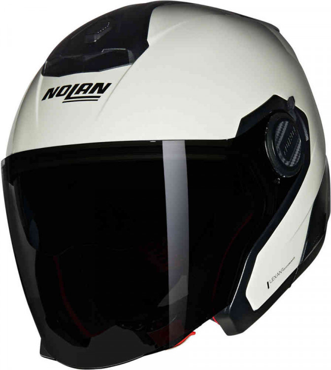 Мотошлем открытый Nolan N40-5 06 Classico Nobile N-Com Перламутровый белый N4Z0007353209