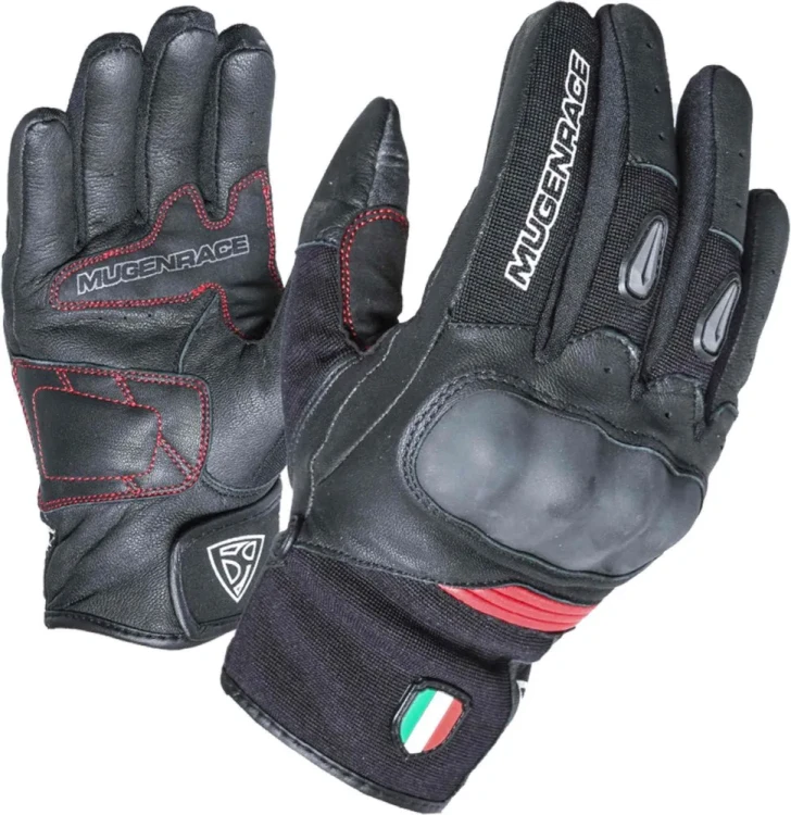 Мотоперчатки для города, спорта и туринга MUGENRACE Neo Short Motor