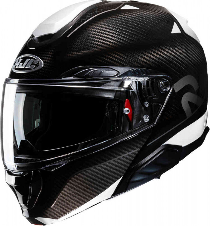 Мотошлем модуляр HJC RPHA 91 Carbon Noela Черный/Белый 14800506