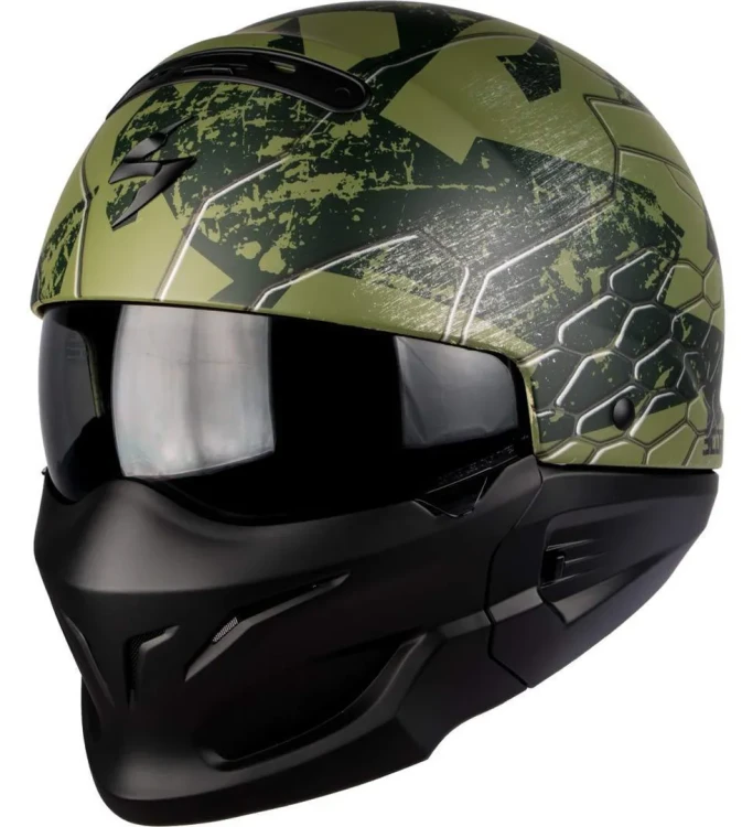 Мотошлем открытый Scorpion Exo Combat Ratnik