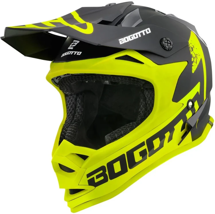 Мотоэкипировка для мотокросса и эндуро Bogotto V321 Soulcatcher Желтый/Черный BGT-05-MH-059-71