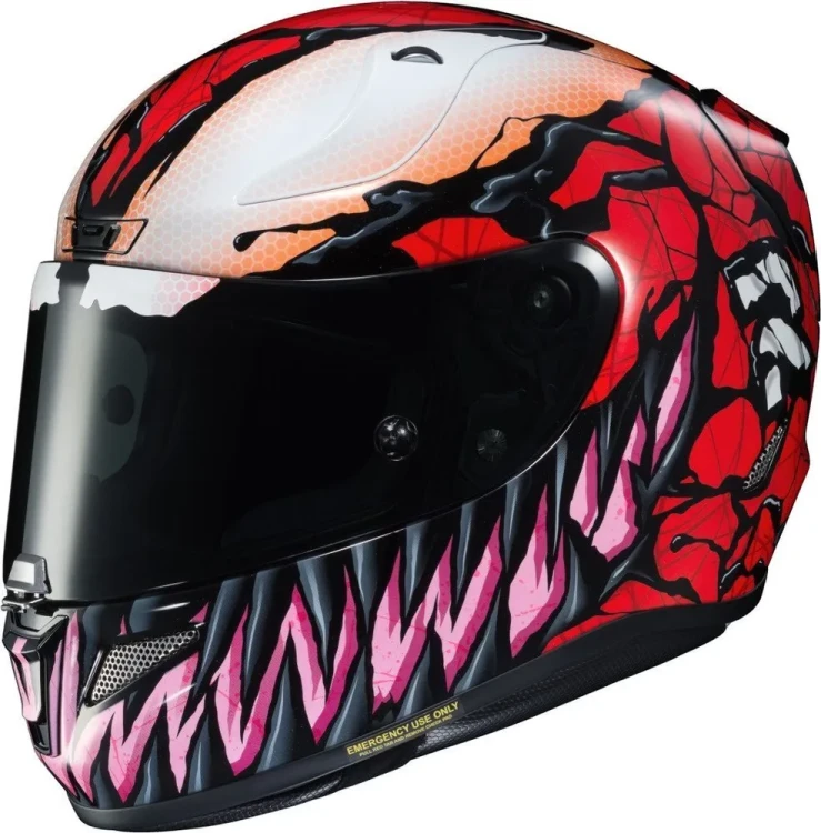 Мотошлем интеграл HJC RPHA 11 Maximum Carnage Marvel