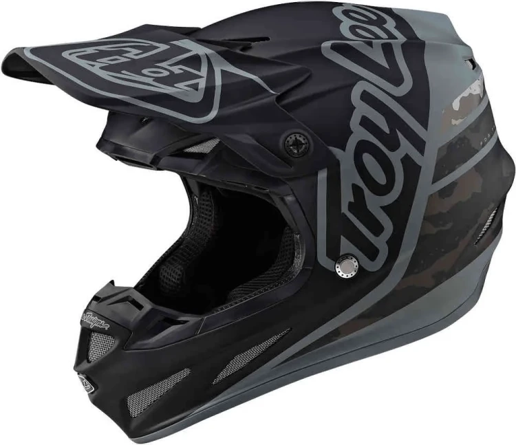 Мотошлем для мотокросса и эндуро Troy Lee Designs SE4 Silhouette MIPS
