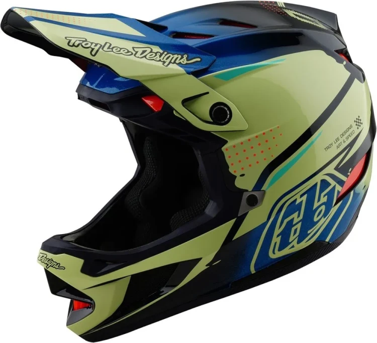 велоэкипировка Troy Lee Designs D4 Mips Drip 140019005