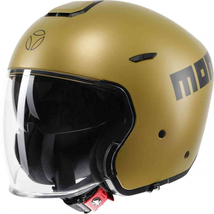 Мотошлем открытый MOMO Aero Mono Матовое золото 184A6011-005-XS