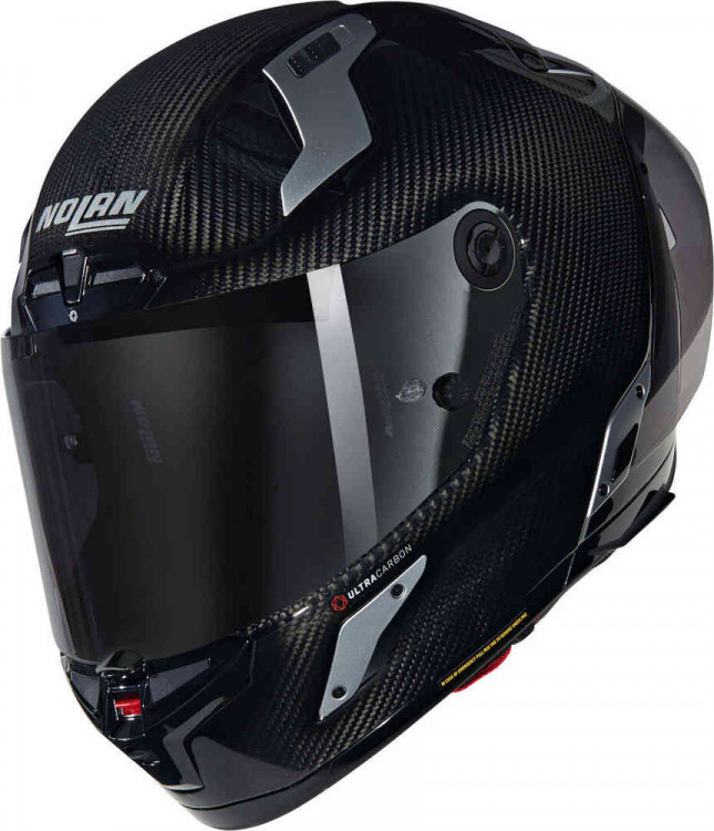 Мотошлем интеграл Nolan X-804 RS Ultra Carbon Argento  X840007433329