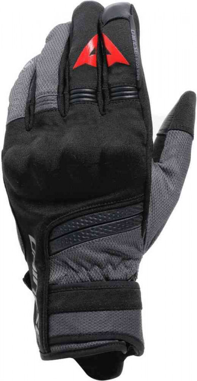 Мотоперчатки для города, спорта и туринга Dainese Teyde Gore-Tex Черный/Серый 18100024-97L-XS