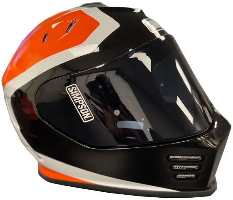 Мотошлем интеграл Simpson Venom Milwaukee