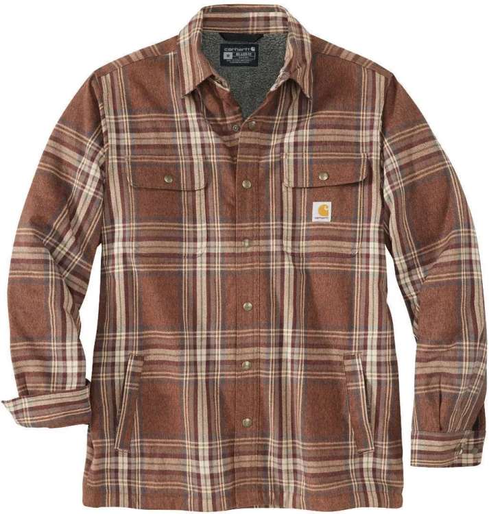 Куртка Carhartt Flannel Sherpa Lined