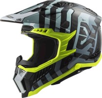 Мотошлем для мотокросса и эндуро LS2 MX703 X-Force Barrier Carbon