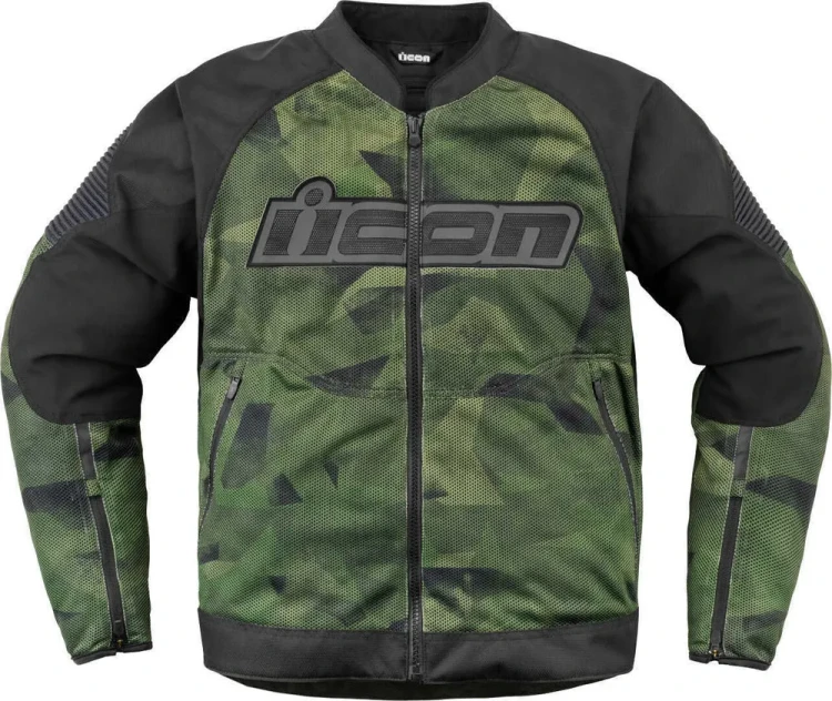 Мотокуртка текстильная Icon Overlord3 Mesh Camo