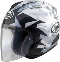 Мотошлем открытый Arai SZ-R VAS Mimesis Белый/Серый/Черный 8009232001