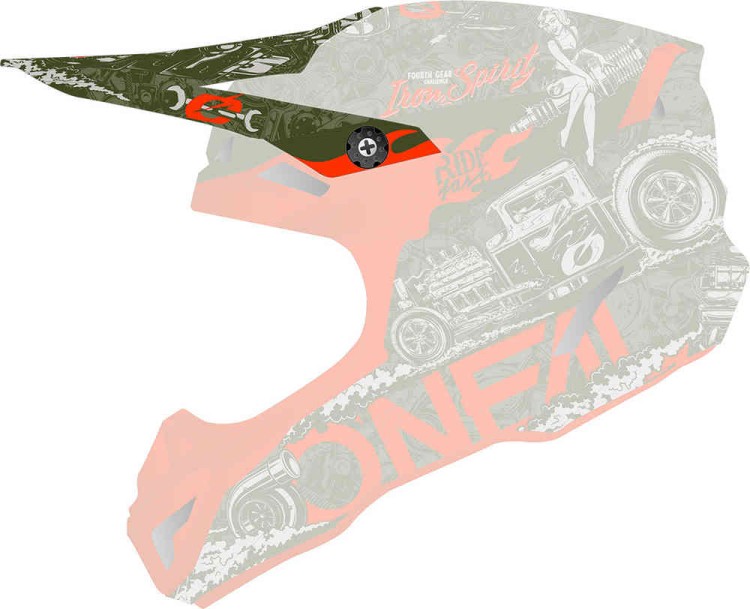 Oneal 5Series Polyacrylite HR Зеленый 0628-120