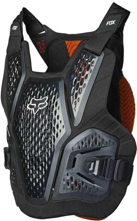 Мотозащита FOX Raceframe Impact SB D3O Черный 26562-001-L-XL